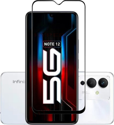 Hyper Edge To Edge Tempered Glass for Infinix Note 12 5G(Pack of 1)