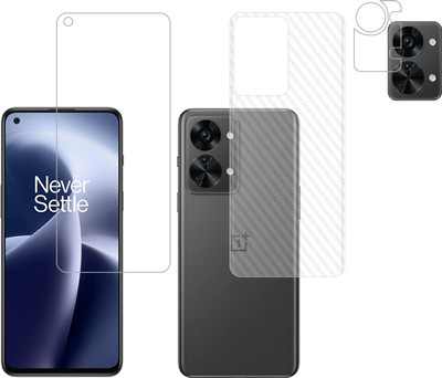 Ten To 11 Front and Back Screen Guard for OnePlus Nord 2T 5G(Pack of 3)