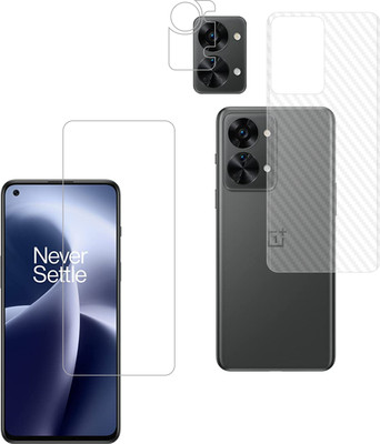 Vatsin Front and Back Tempered Glass for OnePlus Nord 2T 5G(Pack of 3)
