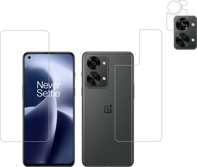 Ten To 11 Front and Back Tempered Glass for OnePlus Nord 2T 5G(Pack of 3)