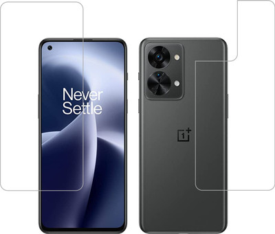 Ten To 11 Front and Back Tempered Glass for OnePlus Nord 2T 5G(Pack of 2)
