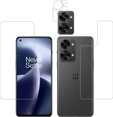 Vatsin Front and Back Tempered Glass for OnePlus Nord 2T 5G(Pack of 3)
