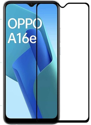 SRT Edge To Edge Tempered Glass for OPPO A16e(Pack of 1)