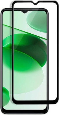 SRT Edge To Edge Tempered Glass for Realme C35(Pack of 1)