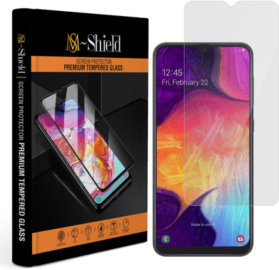 MS-Shield Tempered Glass Guard for Samsung Galaxy A50(Pack of 1)
