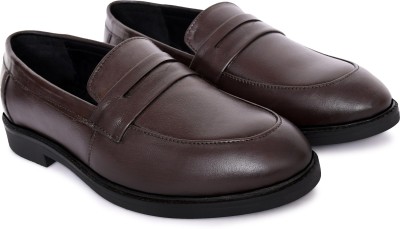 MAGHARIBI Slip On For Men(Brown , 6)