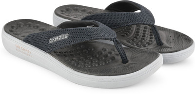 CAMPUS Women Flip Flops(Grey , 6)