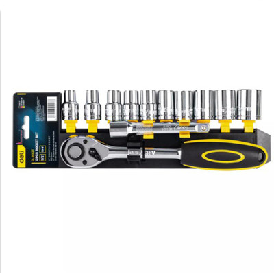 MALFAH ENTERPRISES DELI DL2012T 1/2 12pcs Socket Set Socket Set(Pack of 1)