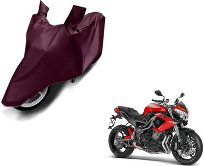 Selifaur Waterproof Two Wheeler Cover for DSK Benelli(TNT R, Brown)