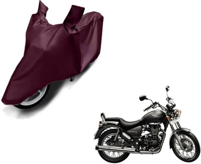 Selifaur Waterproof Two Wheeler Cover for Royal Enfield(Thunderbird 500, Brown)
