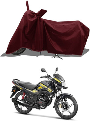 KEDIT Waterproof Two Wheeler Cover for Honda(CB Shine SP, Maroon)