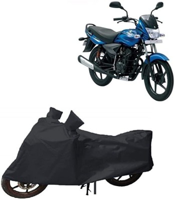 achla toys Waterproof Two Wheeler Cover for Bajaj(Platina 100 DTS-i, Black)