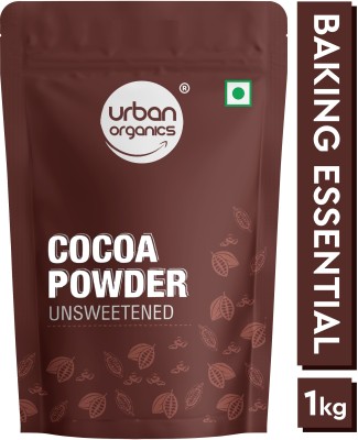 Urban Organics Unsweetened Dark Cocoa Powder-Natural & Gluten Free-1kgm Cocoa Powder(1 kg)