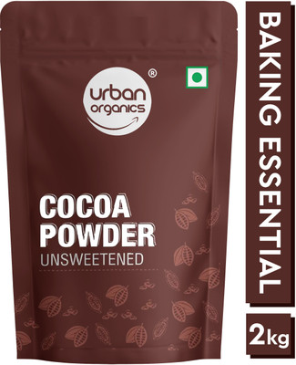 Urban Organics Unsweetened Dark Cocoa Powder-Natural & Gluten Free-2kgm Cocoa Powder(2 kg)