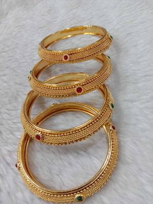 Shiv Enterprise Metal Bangle(Pack of 4)