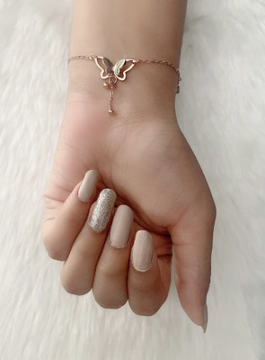 eshna more Copper Copper Charm Bracelet