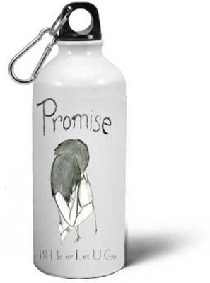 CHARMING 600 ml Aluminium Sipper(Pack of 1, White)
