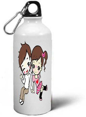 CHARMING 600 ml Aluminium Sipper(Pack of 1, White)