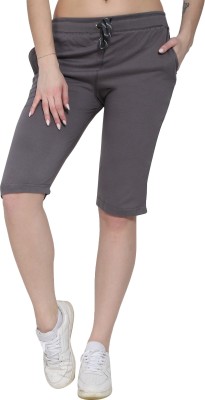 JAGGI Women Grey Capri