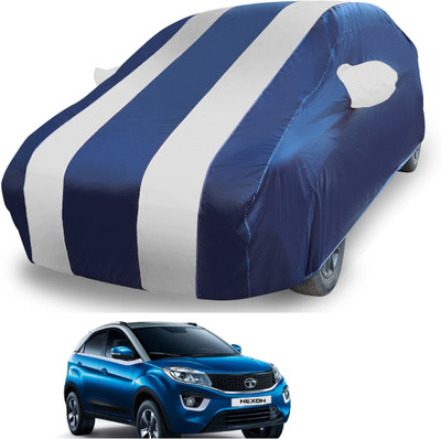MOCKHE Car Cover For Tata Nexon (With Mirror Pockets)(Silver)