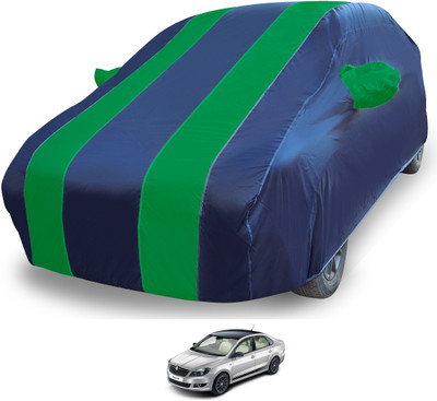 Euro Care Car Cover For Skoda Rapid (With Mirror Pockets)(Blue)