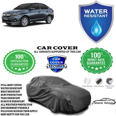 Tamanchi Autocare Car Cover For Honda Amaze S Petrol(Grey)