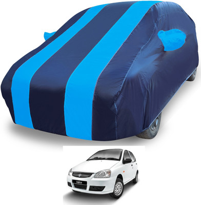 MOCKHE Car Cover For Tata Indica (With Mirror Pockets)(Blue)