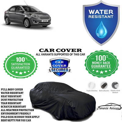 Tamanchi Autocare Car Cover For Ford Figo Aspire 1.5 TDCi Titanium Plus(Black)