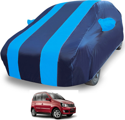 MOCKHE Car Cover For Mahindra Quanto (With Mirror Pockets)(Blue)