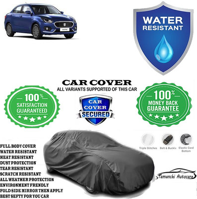 Tamanchi Autocare Car Cover For Maruti Suzuki Swift Dzire AMT ZXI Plus Petrol(Grey)