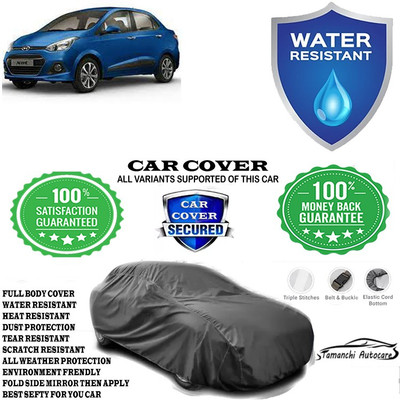 Tamanchi Autocare Car Cover For Hyundai Xcent 1.2 Kappa S(Grey)