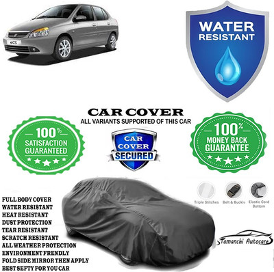 Tamanchi Autocare Car Cover For Tata Indigo eCS LX(Grey)