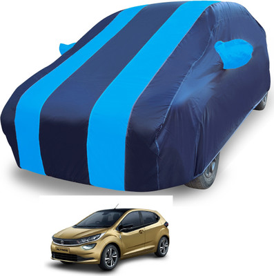 MOCKHE Car Cover For Tata Altroz (With Mirror Pockets)(Blue)