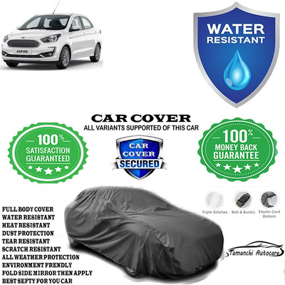 Tamanchi Autocare Car Cover For Ford Figo Aspire 1.2 Ti-VCT Titanium Plus(Grey)