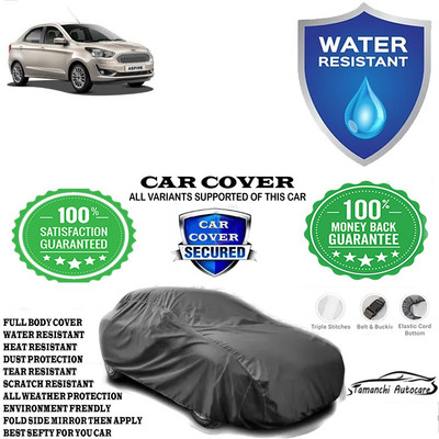 Tamanchi Autocare Car Cover For Ford Figo Aspire Titanium Diesel(Grey)