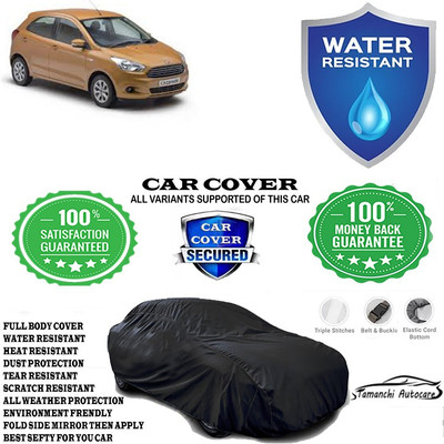 Tamanchi Autocare Car Cover For Ford Figo Aspire Trend Plus CNG(Black)