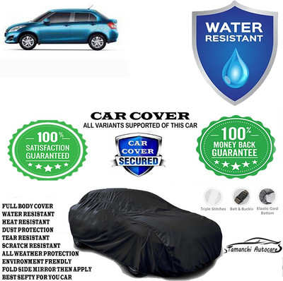 Tamanchi Autocare Car Cover For Maruti Suzuki Swift Dzire ZDI Plus Diesel(Black)