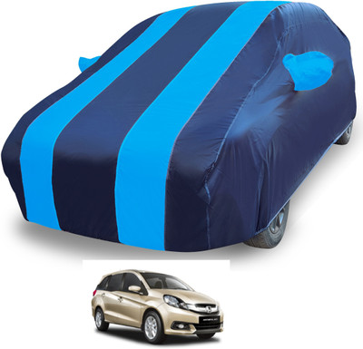 MOCKHE Car Cover For Honda Mobilio (With Mirror Pockets)(Blue)