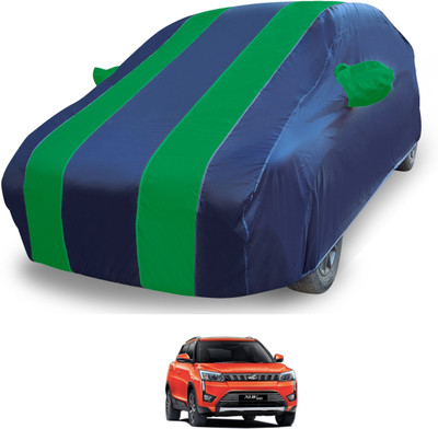 MOCKHE Car Cover For Mahindra XUV 300 (With Mirror Pockets)(Blue)