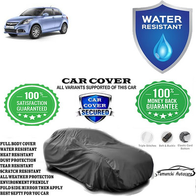 Tamanchi Autocare Car Cover For Maruti Suzuki Swift Dzire AMT VXI Petrol(Grey)