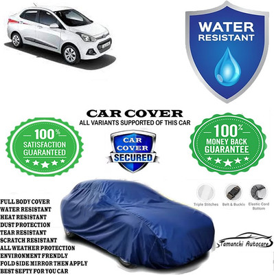 Tamanchi Autocare Car Cover For Hyundai Xcent 1.2 Kappa S AT(Blue)