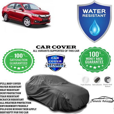 Tamanchi Autocare Car Cover For Honda Amaze S Diesel(Grey)