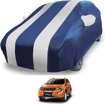 MOCKHE Car Cover For Mahindra XUV 500 (With Mirror Pockets)(Silver)
