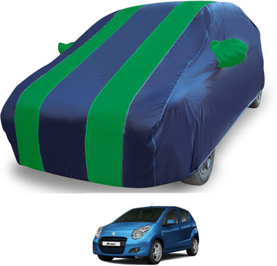 MOCKHE Car Cover For Maruti Suzuki A-Star (With Mirror Pockets)(Blue)