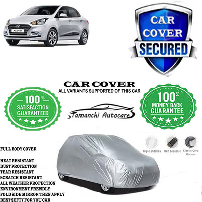 Tamanchi Autocare Car Cover For Tata Zest Revotron 1.2T XMS(Silver)