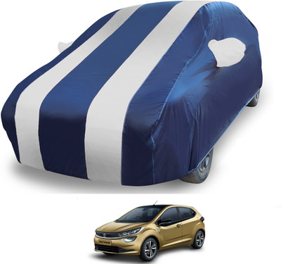MOCKHE Car Cover For Tata Altroz (With Mirror Pockets)(Silver)