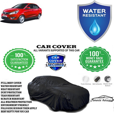 Tamanchi Autocare Car Cover For Tata Zest Revotron 1.2T XMS Petrol(Black)