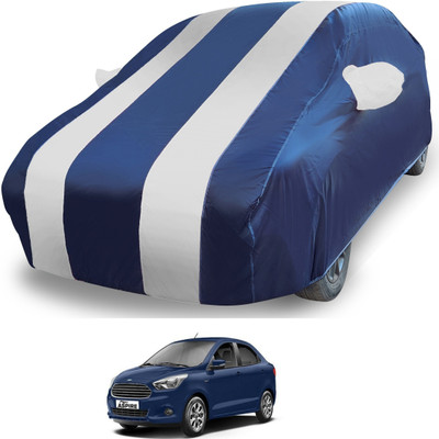 MOCKHE Car Cover For Ford Aspire (With Mirror Pockets)(Silver)
