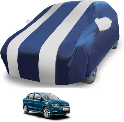 Euro Care Car Cover For Volkswagen Ameo (With Mirror Pockets)(Silver)