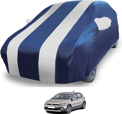 Euro Care Car Cover For Volkswagen Polo Cross (With Mirror Pockets)(Silver)